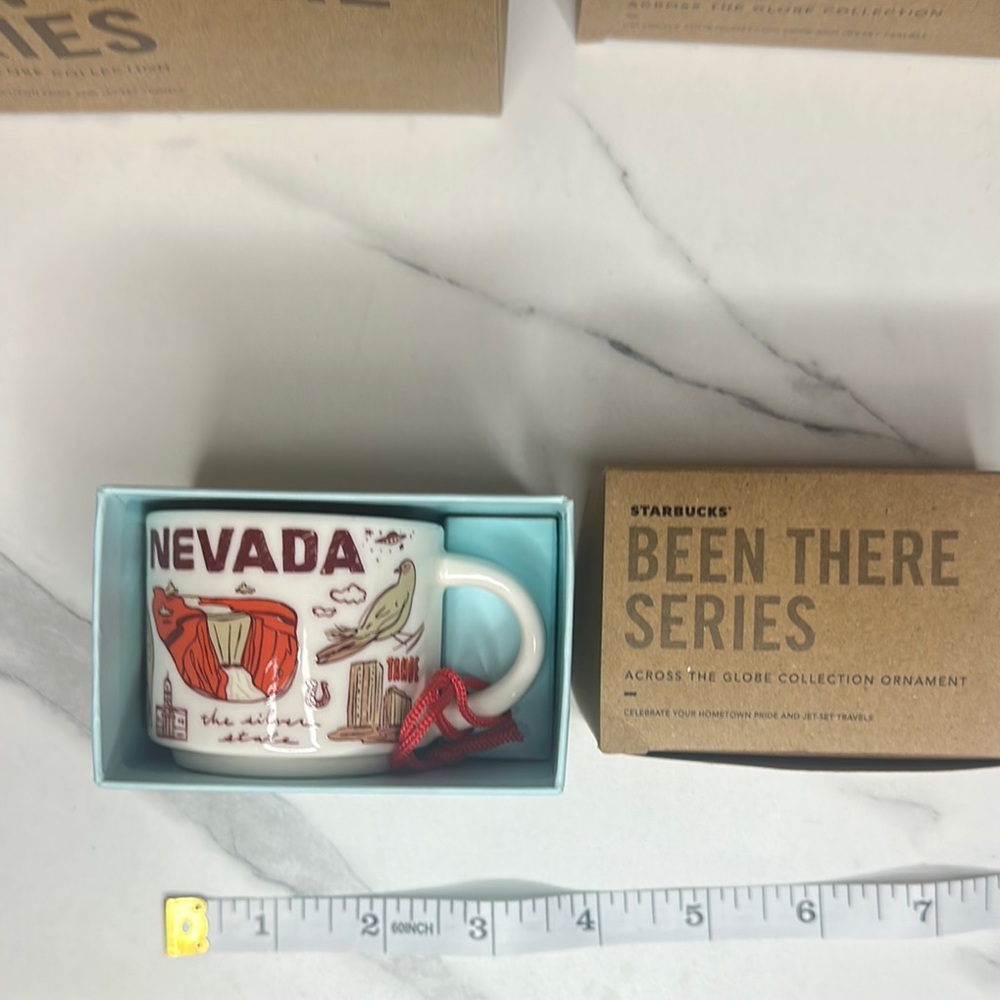 Starbucks been there series Nevada Mug Ornament